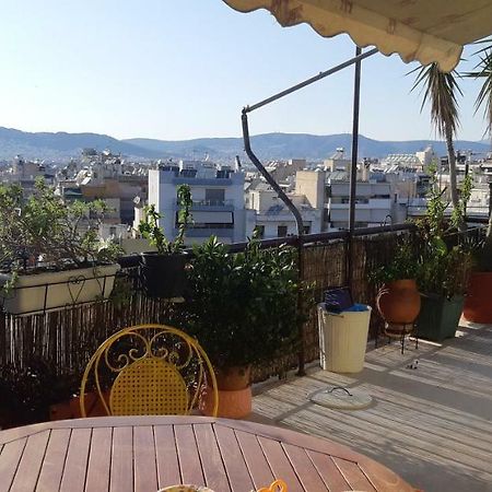 Penthouse Balcony Close To Acropolis Apartman Athén Kültér fotó
