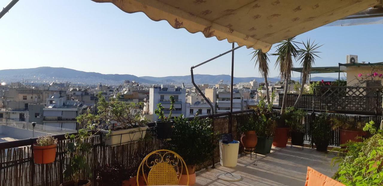 Penthouse Balcony Close To Acropolis Apartman Athén Kültér fotó